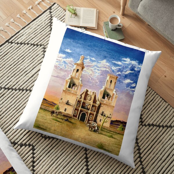 Desert Mission Floor Pillow