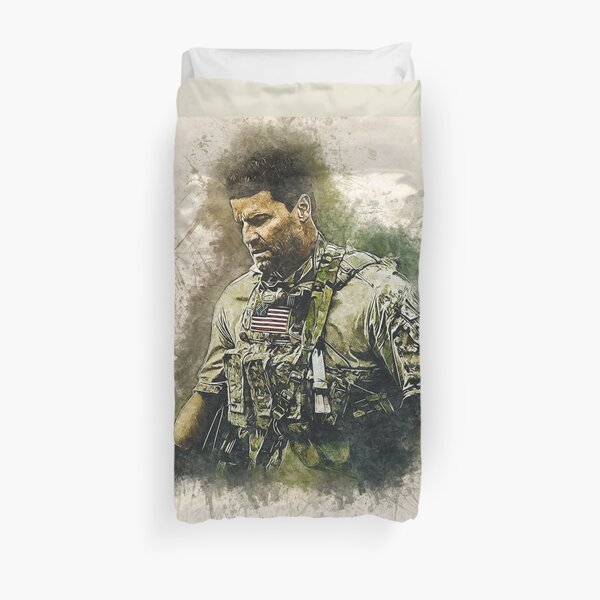 A Tribute to David B. / Watercolor splash fan art Duvet Cover