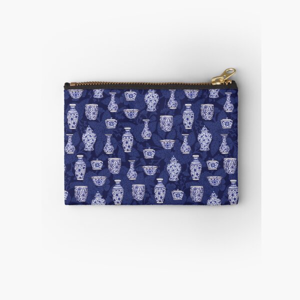 Item preview, Blue and White Chinoiserie/ Delftware Pottery Pattern designed and sold by somecallmebeth.