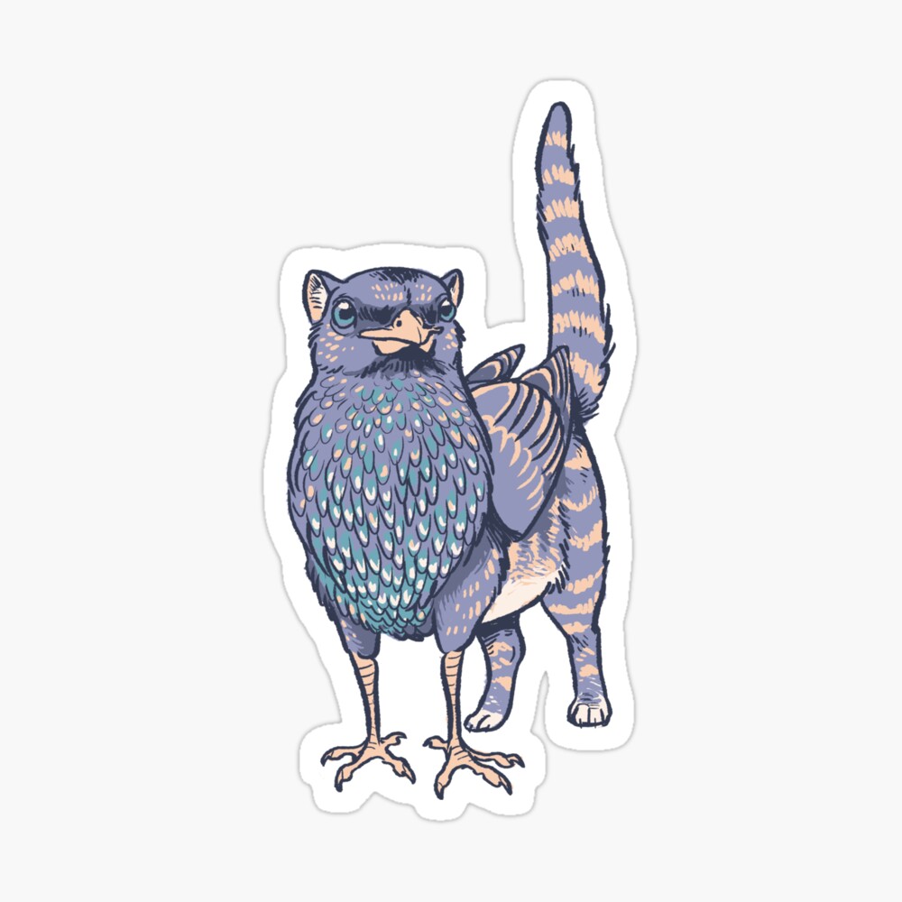 Trash Gryphons: Starling Cat Art Board Print for Sale by Mel Tillery  (Cyaneus) | Redbubble