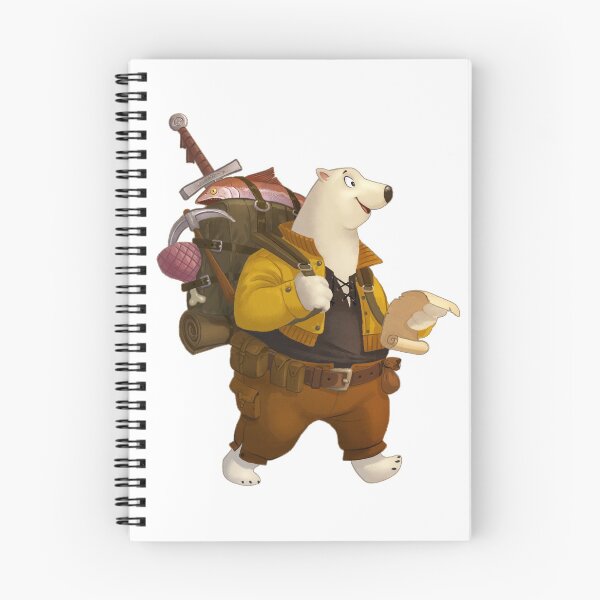 Item preview, Hiking Polar Bear designed and sold by Michael Dashow.