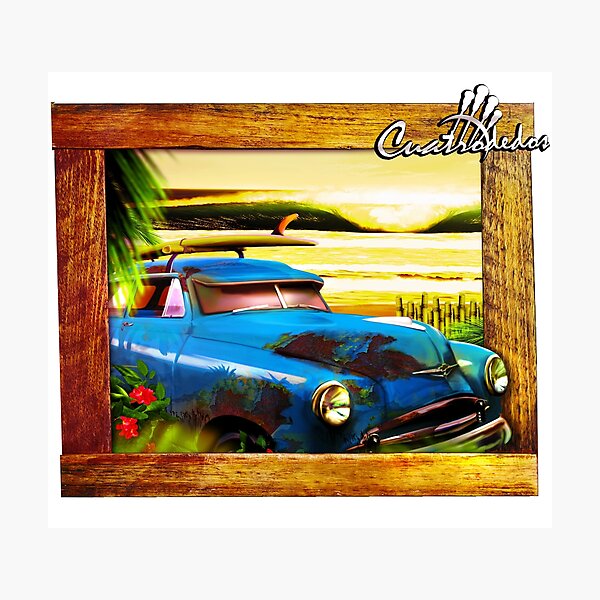 Item preview, Coche viejo designed and sold by 4d2SurfyArte.