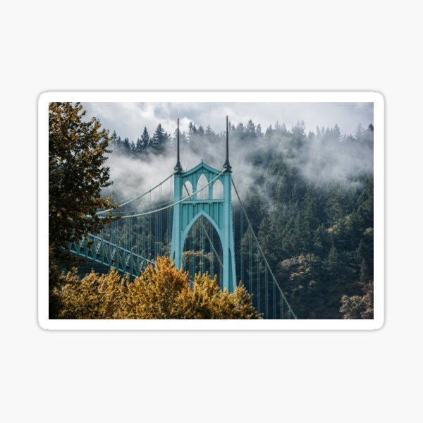 Item preview, St Johns Bridge, Portland designed and sold by NicholasSteven.