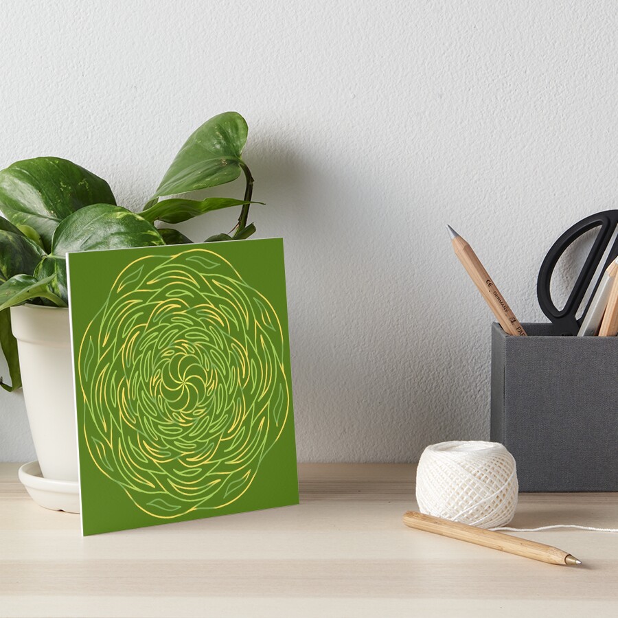 Item preview, Art Board Print designed and sold by PatternLady.
