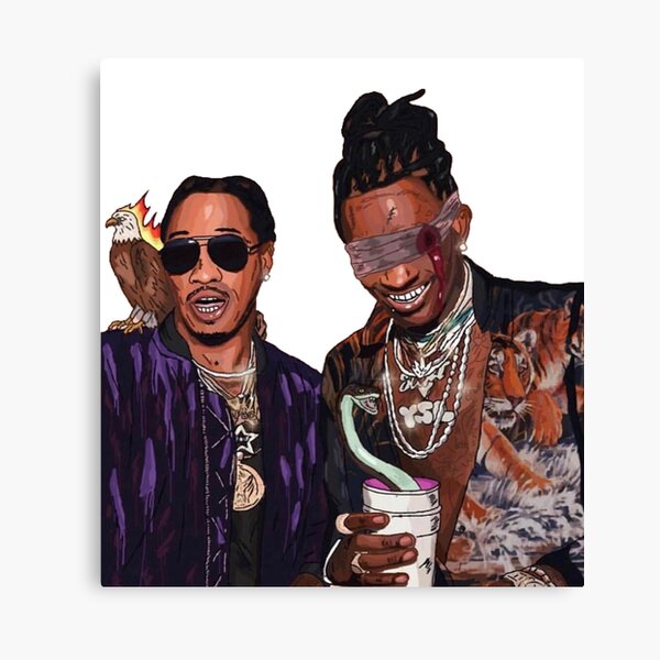 Young Thug Future Canvas Print