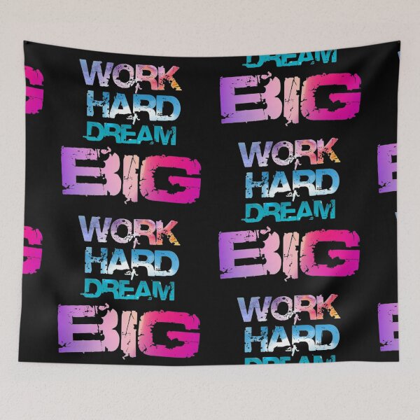 Item preview, Saying work hard, dreams big designed and sold by OJOEF89.