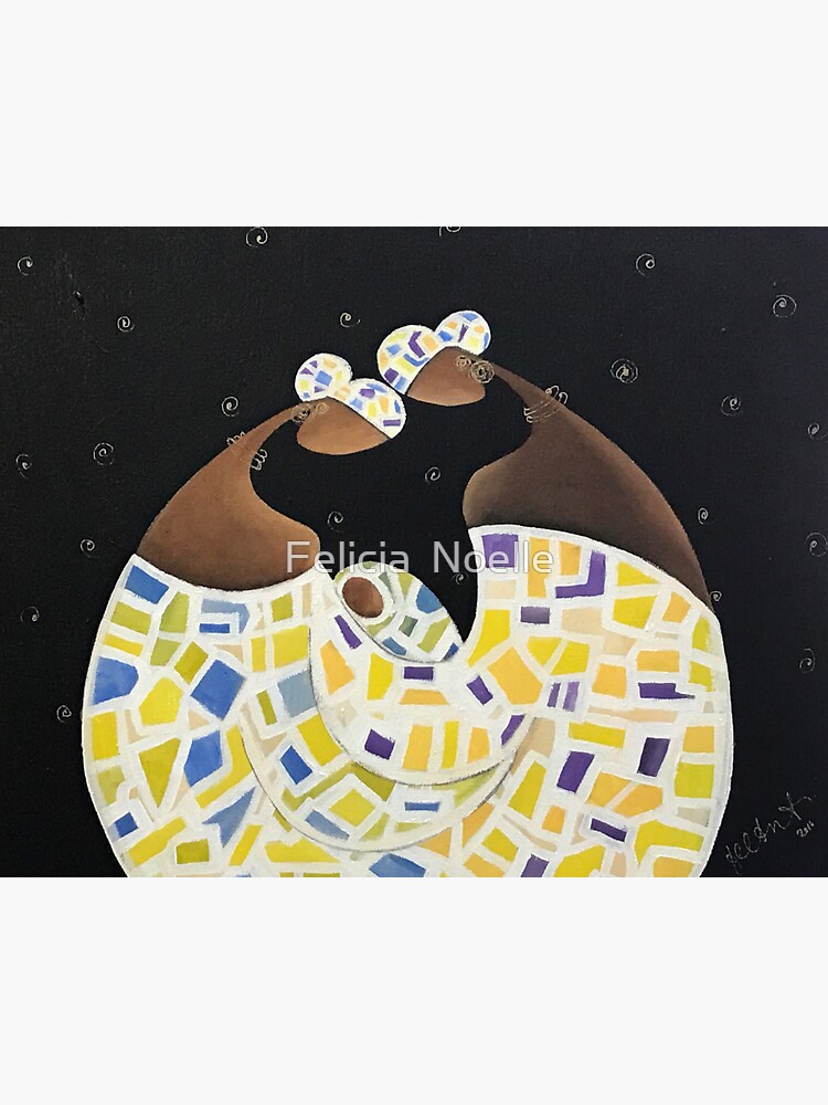 Mother Daughter Child by FeliciaHunt