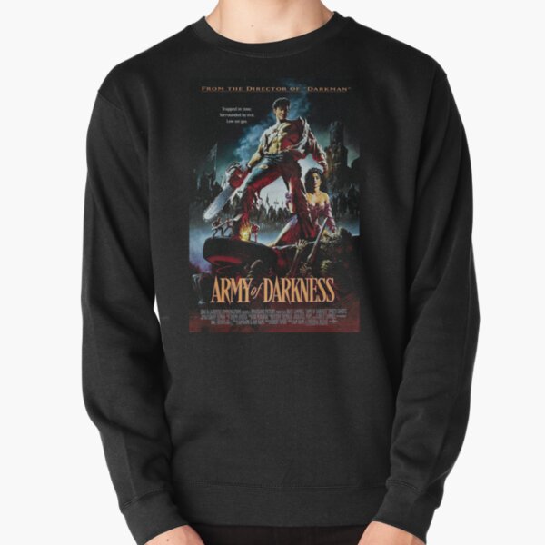 Army Of Darkness Movie Poster Pullover Sweatshirt