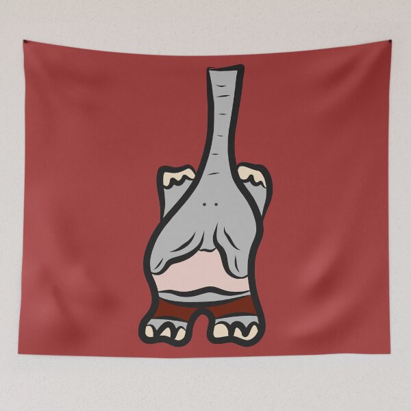 Item preview, Elephant Yoga 2 designed and sold by ALEFANTICA.