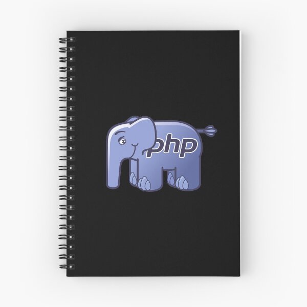 Item preview, PHP ElePHPant Logo (Centered, Black) designed and sold by hellkni9ht.
