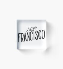 San Francisco Acrylic Block