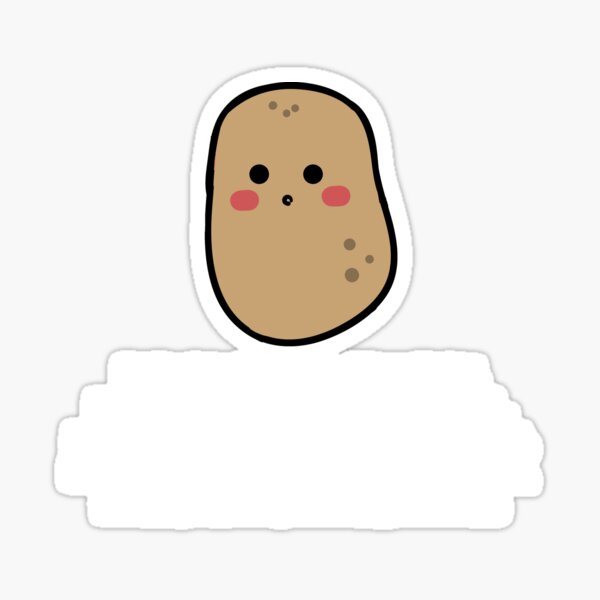 "Potato Definition Cute Patata Languages" Sticker for Sale by VHGekko