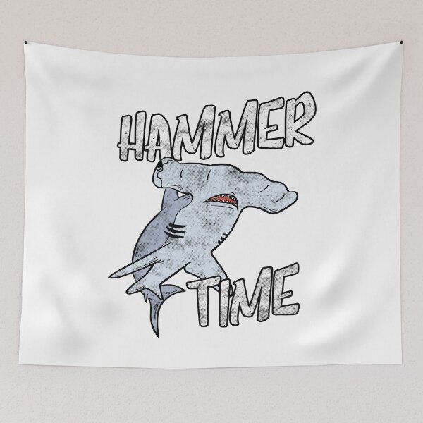 Item preview, Hammer Time Cool Hammerhead Shark Sea designed and sold by VH-Gekko.