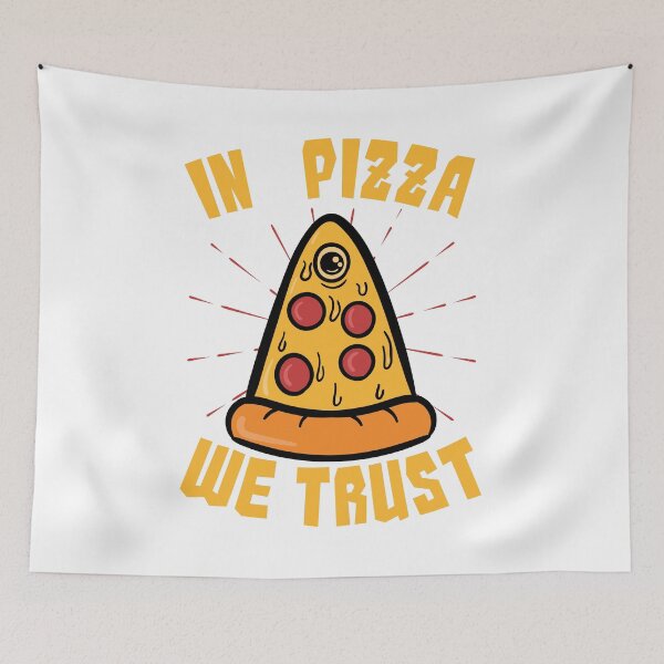 Item preview, Cheese Pizza Pun | We Trust Emoji Funny designed and sold by VH-Gekko.