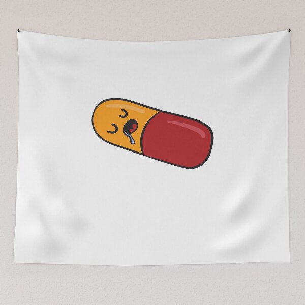 Item preview, Sleeping Pill Funny Cartoon Drug Tablet designed and sold by VH-Gekko.