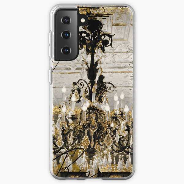 Vintage Paris Crystal Chandelier Samsung Galaxy Soft Case