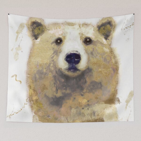 Item preview, Golden Forest Bear designed and sold by Sasha Art Gallery.