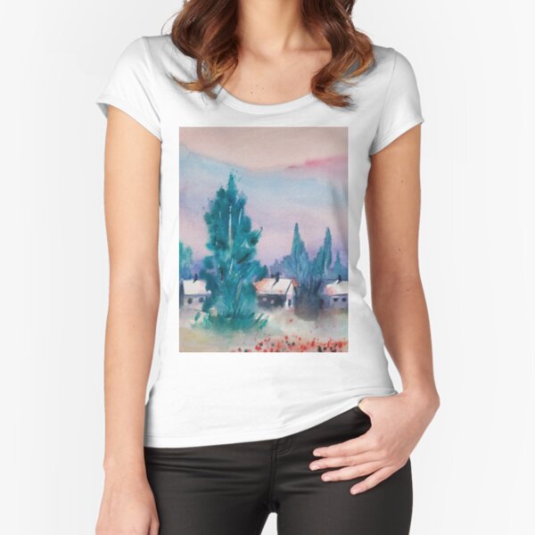 Fitted Scoop T-Shirt