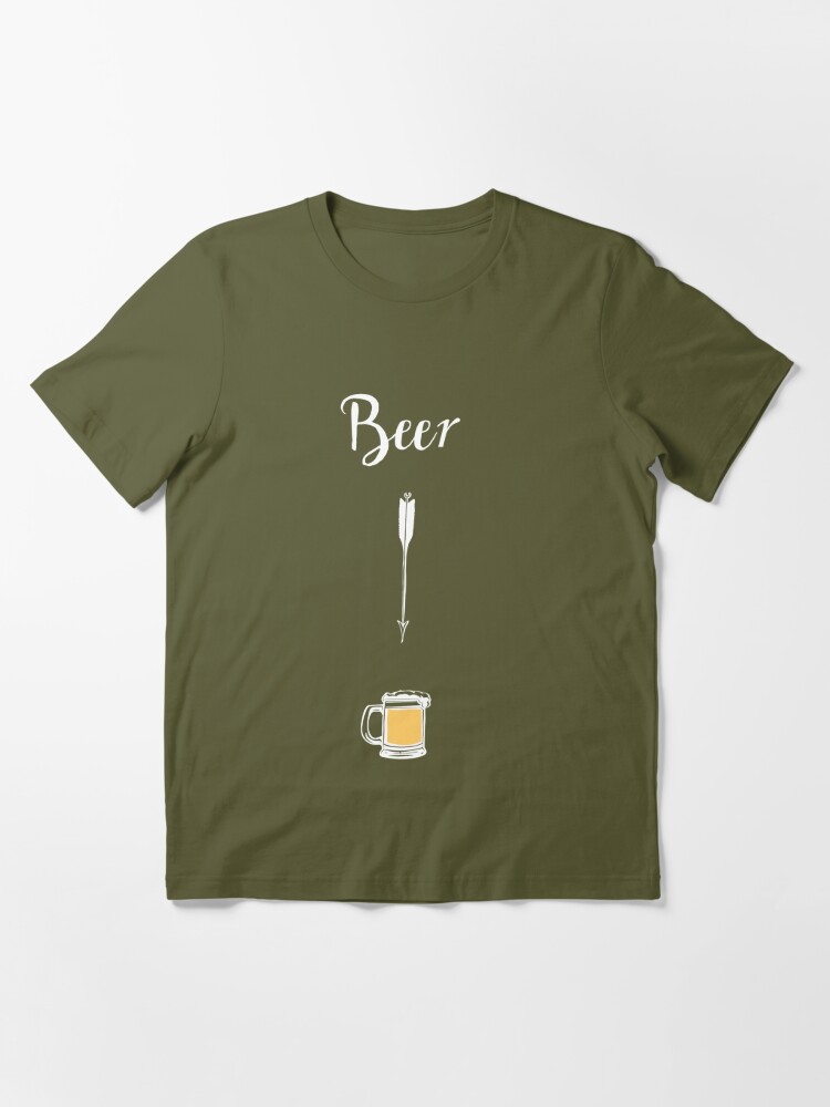 Matching Pregnancy Shirts Funny Beer Baby Belly Essential T-Shirt