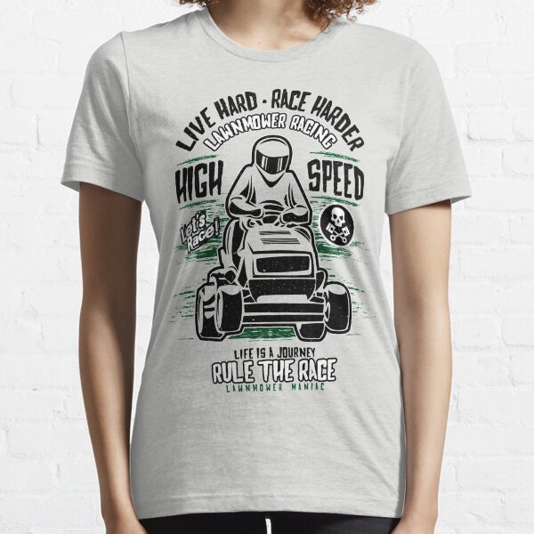 Group 2 Lawnmower racing pop art T shirt Group 2 Lawnmower racing pop art T shirt