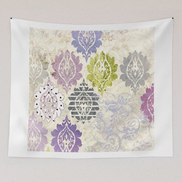 Item preview, Aimee Romantic Damask  designed and sold by Sasha Art Gallery.