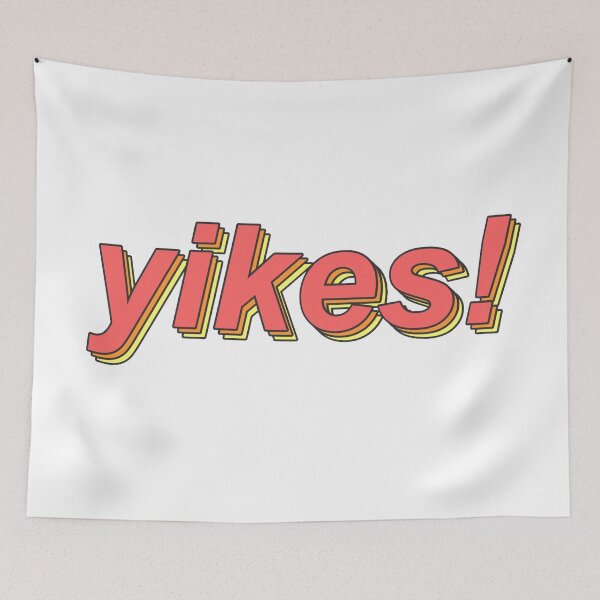 Item preview, red yikes designed and sold by anna s. designs.