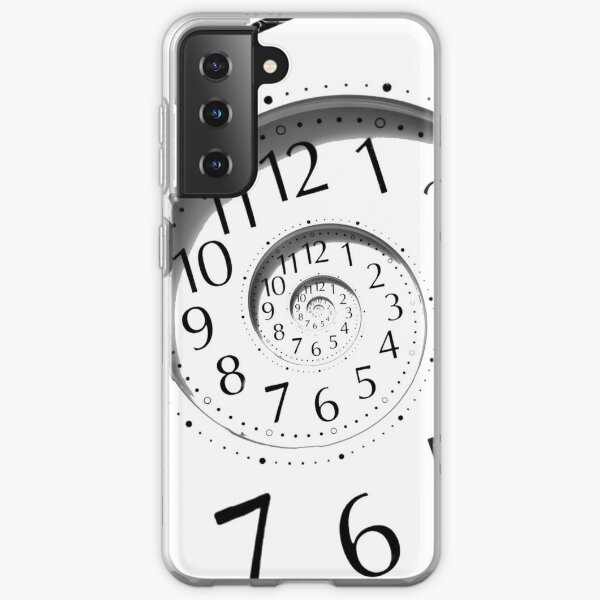 #clock, #watch, #deadline, #timer, #time, countdown, number, alarm clock, dial in, midnight, chronometer, accuracy, dial Samsung Galaxy Soft Case