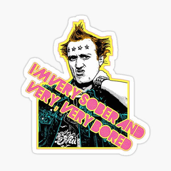 Vista previa del artículo con la obra «Vyvyan Young Ones 80s Tribute Punk Design», diseñado y vendido por AestheticNow.