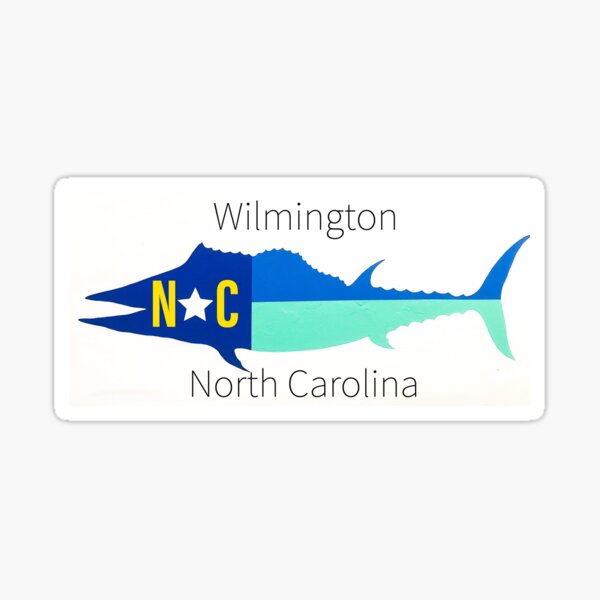 Vista previa del artículo con la obra «Wilmington Wahoo», diseñado y vendido por barryknauff.