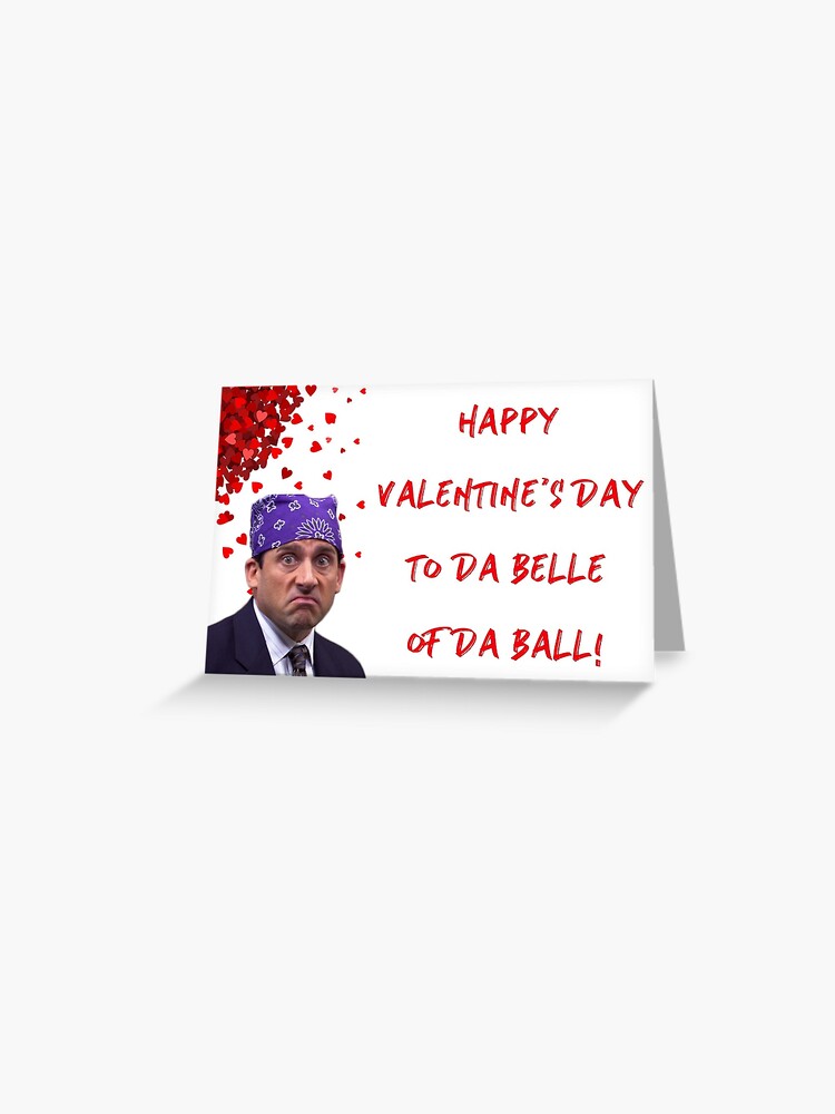 the office prison mike valentines day card micahel scott boyfriend girlfriend husband wife best friend friends humor comedy good vibes office valentines day cards
