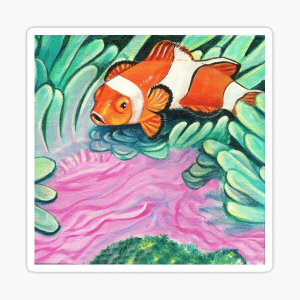 Clown Fish Sticker