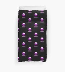 Funny Nerdy Geek Cartoon by 'Chillee Wilson' Duvet Cover