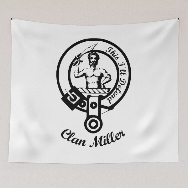 Item preview, Miller Scottish Clan Surname designed and sold by BagTown Clans.
