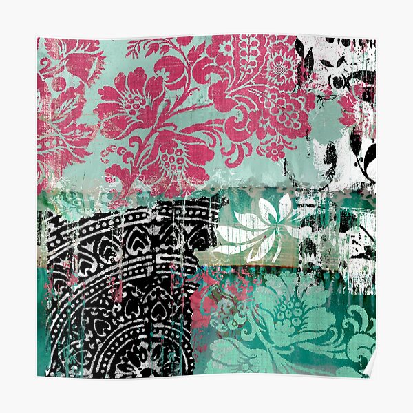 Serendipity Batik Tribal Textile II Poster