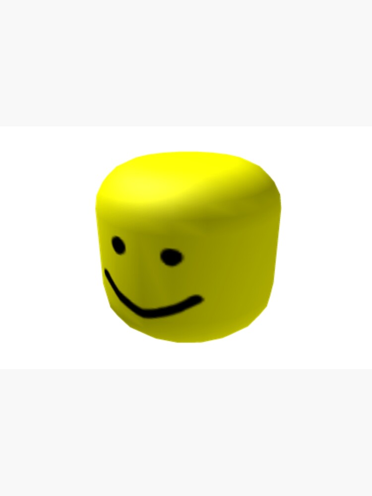 Oof Head Laptop Skin By Beejaybee Redbubble - roblox oof decal
