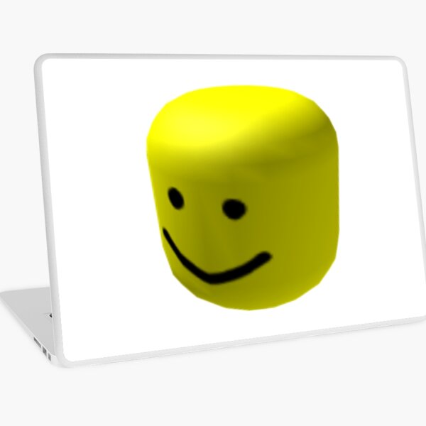 Oof Head Laptop Skin By Beejaybee Redbubble - oof head roblox decal