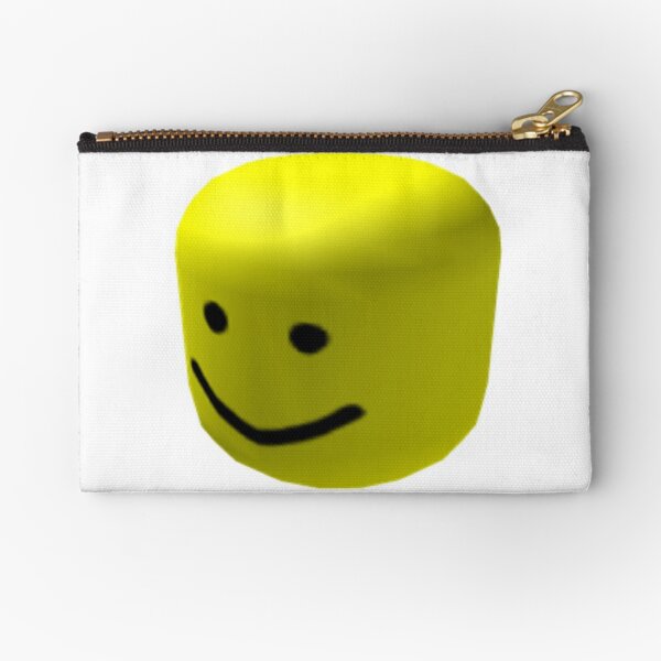 Blue Oof Zipper Pouch By Mickleo Redbubble - mochilas saco roblox oof redbubble