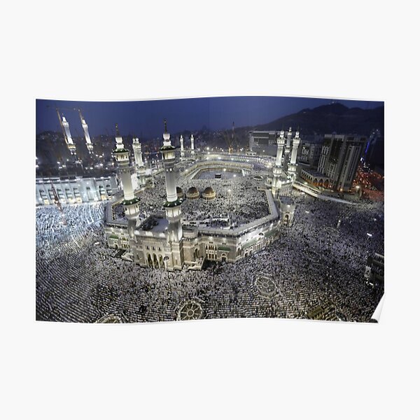 The Kaaba, Mecca Poster