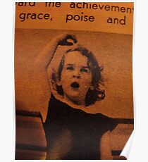 Bored Ballerina Poster