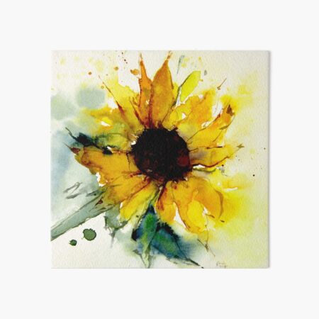 sunflower Art Board Print