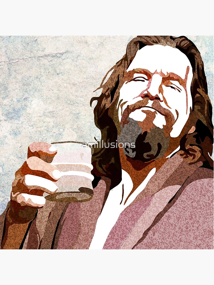 Big Lebowski DUDE Portrait by amillusions