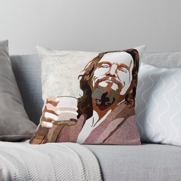 Big Lebowski DUDE Portrait Dekokissen