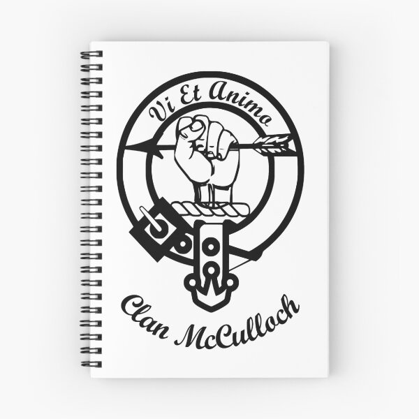 Item preview, McCulloch Scottish Clan Surname designed and sold by BagTown Clans.