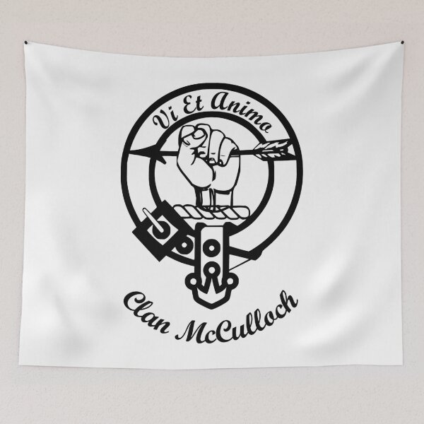 Item preview, McCulloch Scottish Clan Surname designed and sold by BagTown Clans.