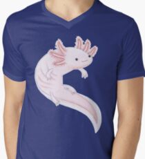 Axolotl Men's V-Neck T-Shirt