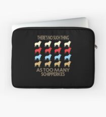 Schipperke Dog Retro 1970's Style Laptop Sleeve