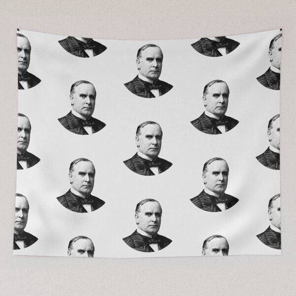 Item preview, President William McKinley Graphic designed and sold by warishellstore.