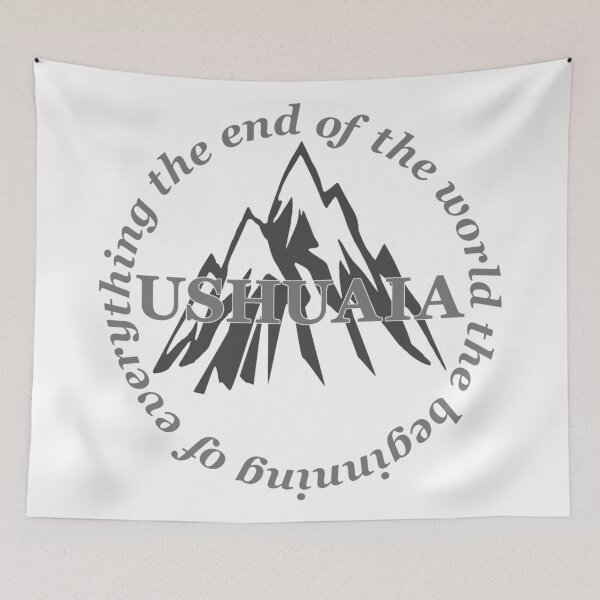 Item preview, Ushuaia - The End of The World designed and sold by CoolYule.