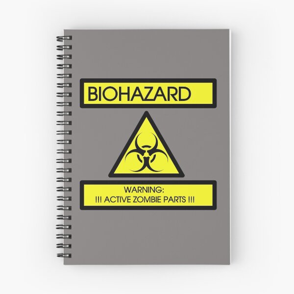 Artikelvorschau, BIOHAZARD Warning Active Zombie Parts by Chillee Wilson entworfen und verkauft von ChilleeWilson.