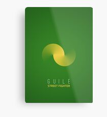 Street Fighter - Guile Metal Print